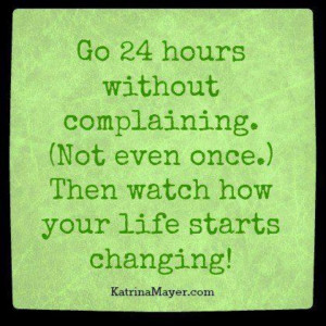 So sick of people whining about every stupid little thing. Start ...