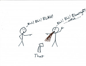 Diarrhea Funny Verbal diarrhea comic