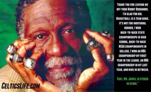 Bill Russell responds to being left off of LeBron James' Mount ...