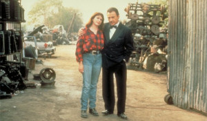 Still of Harvey Keitel and Julia Sweeney in Pulp Fiction (1994)