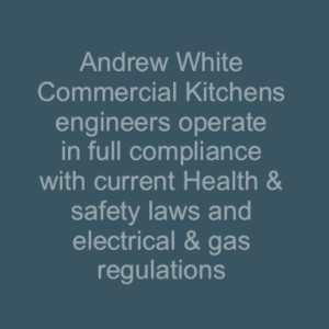 ... with current Health & Safety laws and electrical & gas regulations
