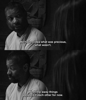 Precious Movie Quotes Denzel washington quotes