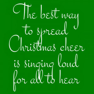 Spread Christmas Cheer Quotes