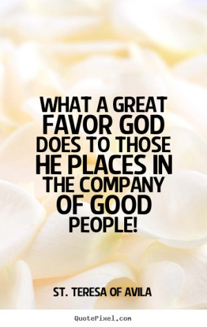 having favor with god