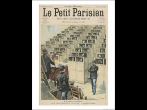 Prisoners in the Prison De Fresnesparis are Lectured on the Dangers of ...