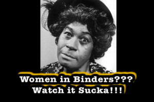 Aunt Esther from Sanford and Son Women full of binders - Watch it ...