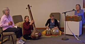 services, long meditations and one day retreats. Kirtan is devotional ...