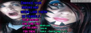 Dahvie Vanity Quote Profile Facebook Covers