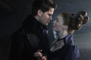 Jeremy Irvine and Holliday Grainger in Great Expectations