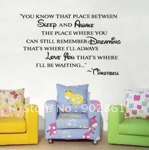 ... -Tinkerbell-Quote-Children-room-Art-Mural-Wall-decal-stickers.jpg