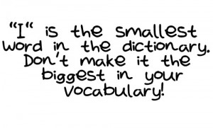 Is The Smallest Word In The Dictionary - Ego Quote