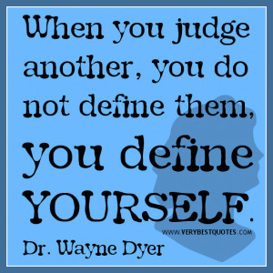 picture quotes about judging others