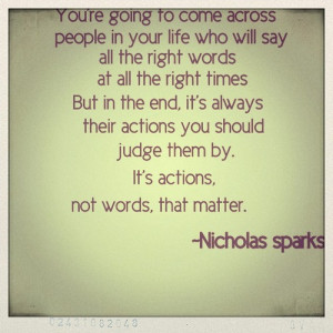 nicholas sparks quotes text truth