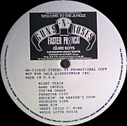 GUNS N' ROSES / FUN IN THE ZONE vinyl bootleg album GR-71082B label