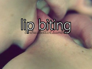 Lip Biting