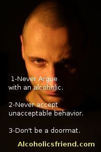 Three tips about coping with an alcoholic. Just because We chose NOT ...