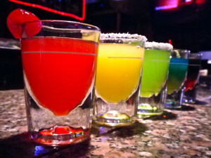alcohol, blue, cherry, colorful, cute, green, purple, red, shots ...