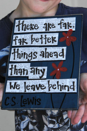 CS Lewis was always good with words... making us stop and wonder if we ...