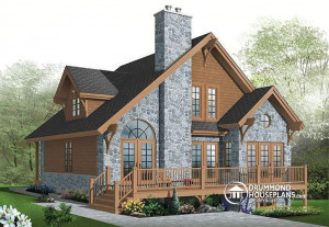 Rustic House Plans with Open Concept