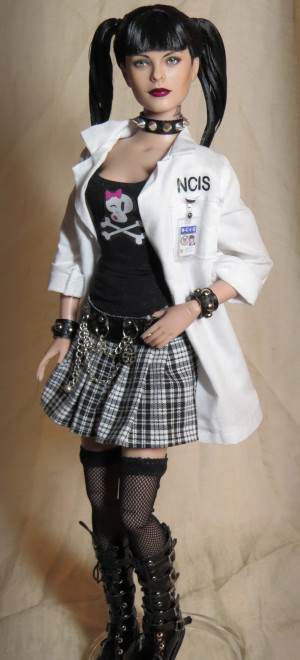 NCIS Abby Sciuto Custom Doll by ShannonCraven