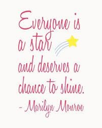 You're a shining star!