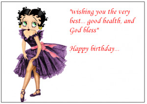 All Graphics » betty boop HAPPY birthday
