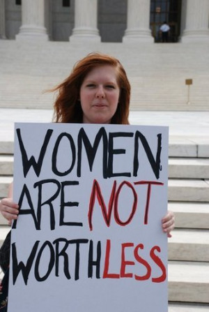 Rally in Solidarity with the Women of Walmart - feminism Photo