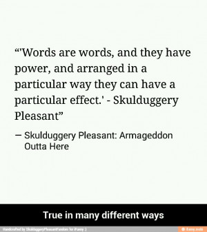skulduggery quote