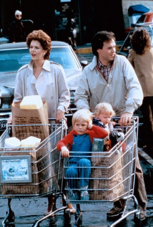 Mr. Mom (1983) - Jack (Michael Keaton) and Joan (Ann Jillian) ~ Movie ...