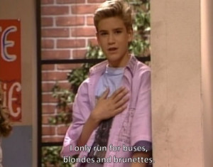 cute hot saved by the bell zack morris ladies man Mark Paul Gosselaar