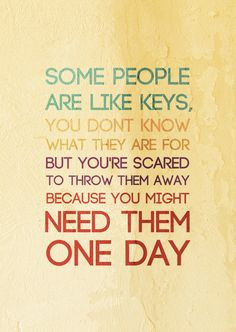 some people... More