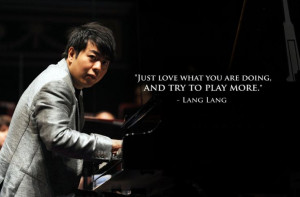 Classical pianist Lang Lang