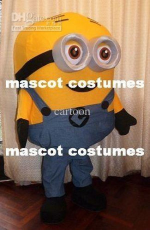 Buy Free Size Minion Mascot Costume Online from Low Cost Minion ...