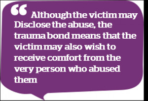 trauma bonding article highlight