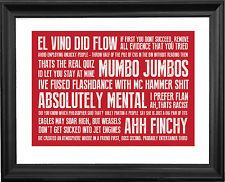 Want it. DAVID BRENT - THE OFFICE QUOTES PRINT (A3)