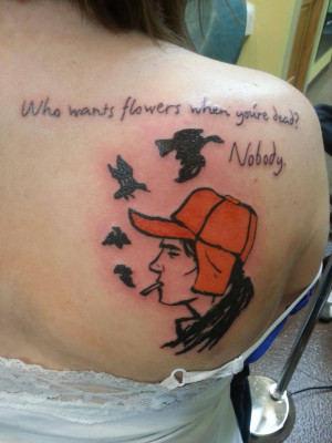 Holden Caulfield - Steve Anderson @ 920 tattoo, Oshkosh WI