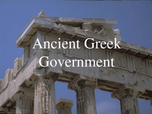 Ancient Greece Government