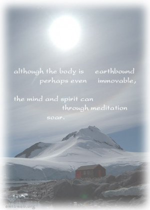 Meditation quotes, Buddhist quotes, mind and spirit quotes