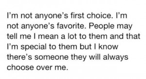 not anyone's first choice...