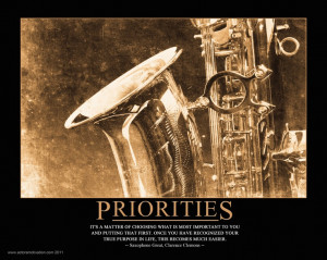 PRIORITIES - Clarence Clemons