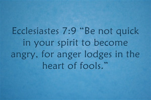 Bible Quotes About Top 7 Bible Verses Related to Anger