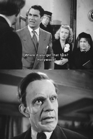 Cary Grant in one of my all time favorites - Arsenic and Old Lace.