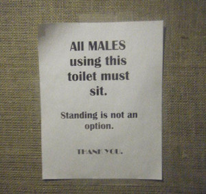 24 Funniest Bathroom Notes