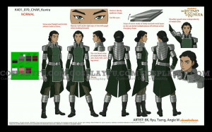 Custom Kuvira Cosplay without armor from the legend of korra Tailor