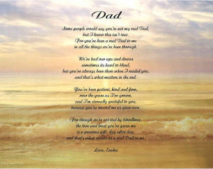 Real-Dad-Personalized-Step-Dad-Poem-Birthday-Fathers-Day-Or--picture ...