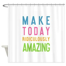 Cute Inspirational quotes Shower Curtain