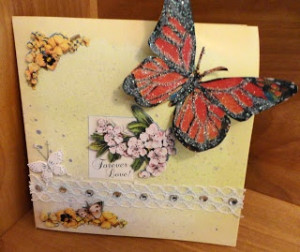 Kleenex Box Butterfly