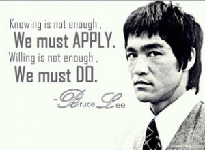 Exercise Wisdom from Bruce Lee