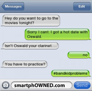 ... clarinet..... | .....no | You have to practice? | #
