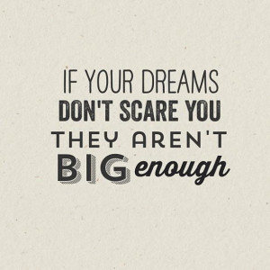 Motivational picture quote motivational big dreams